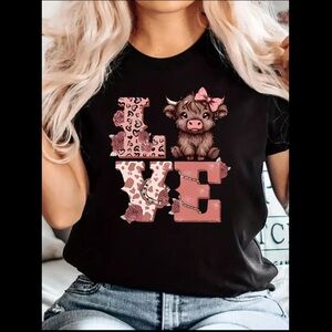 Black Love Graphic Kids Shirt